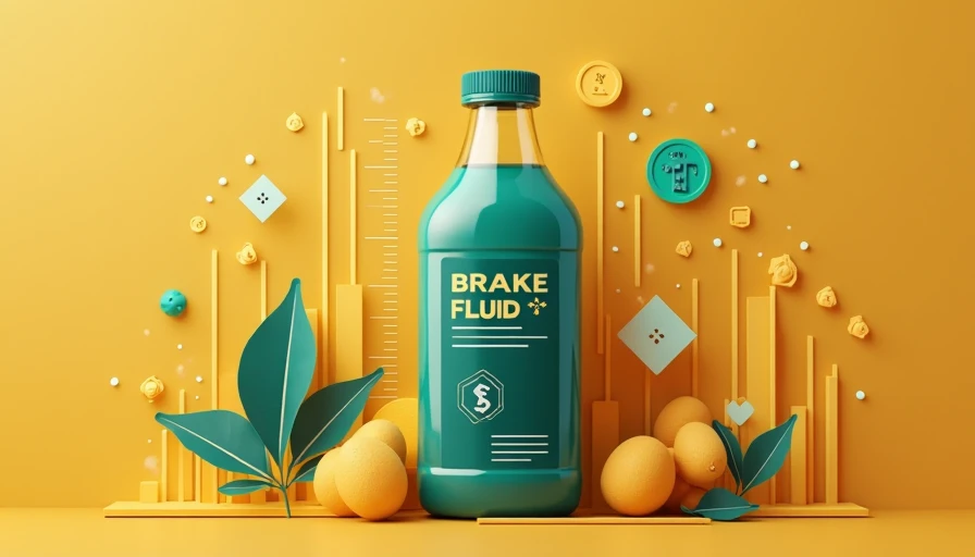 Illustration for brake fluid