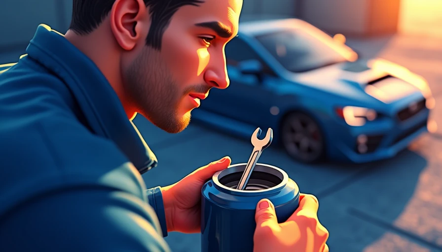Illustration for subaru cvt fluid change
