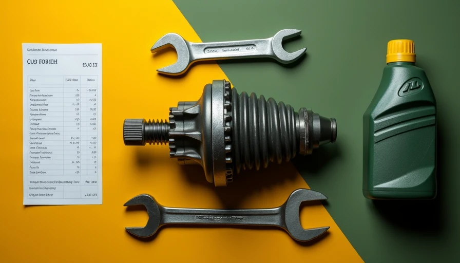 Illustration for rear differential fluid change cost