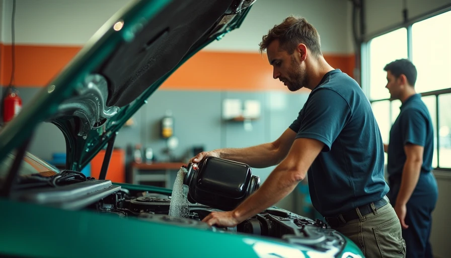 Visual context for coolant flush cost