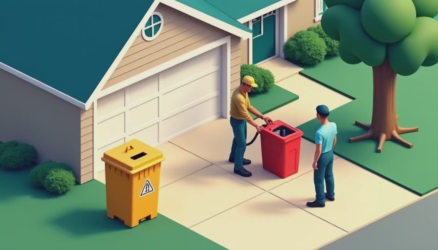 Visual context for how to get rid of old gas