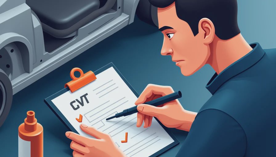 Illustration for how often should you change cvt transmission fluid
